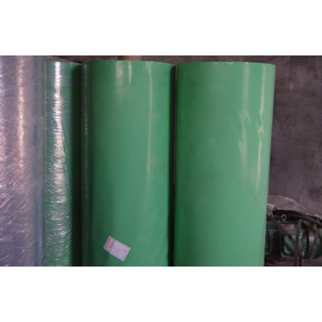 Color verde HDPE membrana cruzada